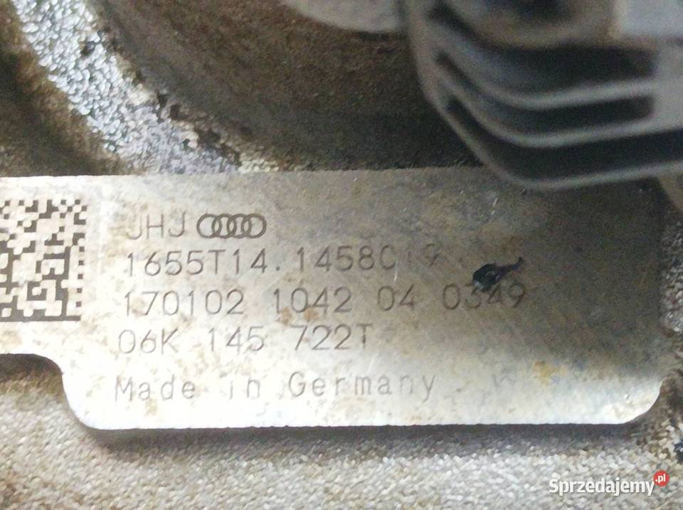 TURBOSPRĘŻARKA 06K145722T 20 TSI TFSI Skoda