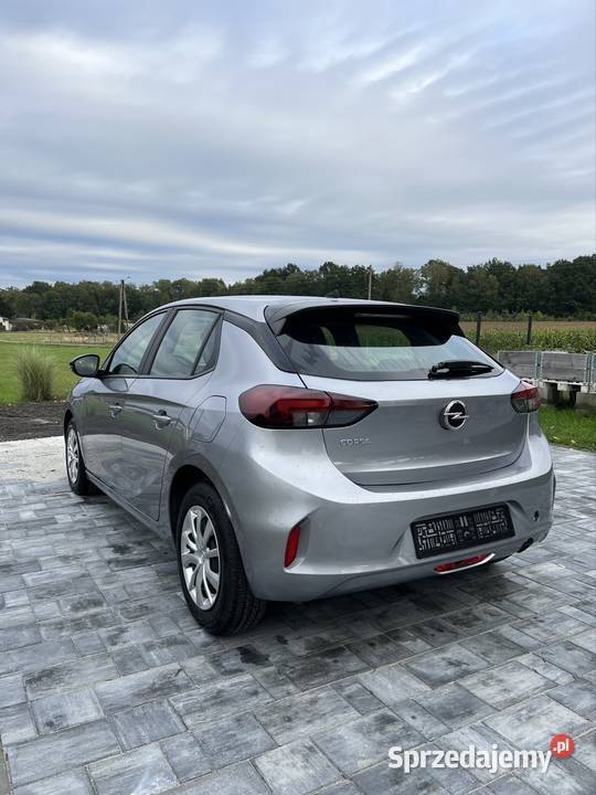 Opel Corsa F srebrny Corsa Mikołów