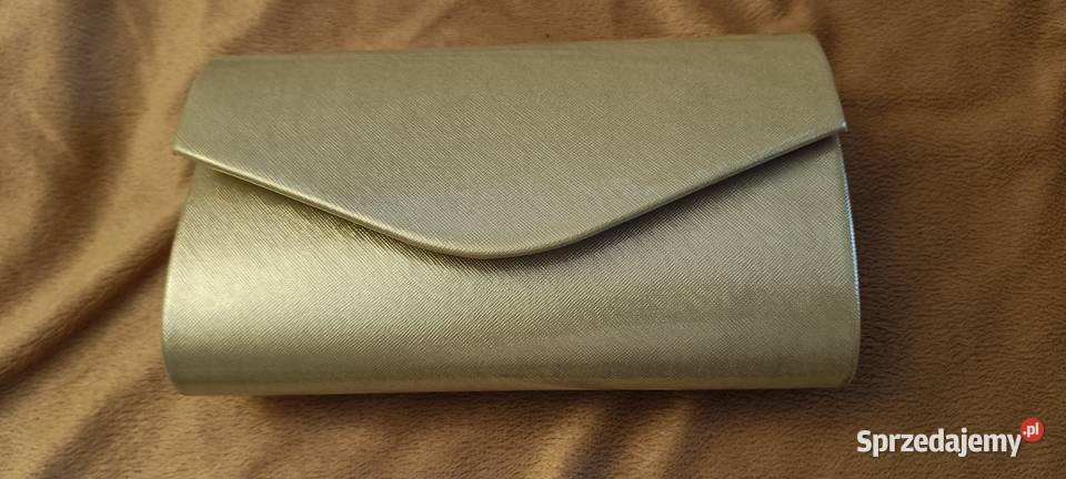 Torebka damska kopertówka wizytowa na ramię z