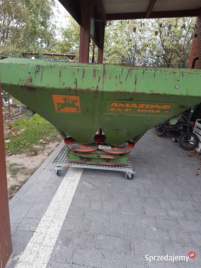 Rozsiewacz Amazone F 1004 Maszyny rolnicze wielkopolskie Rozdrażew