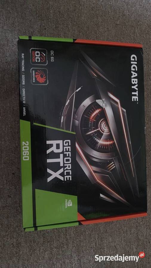 Karta graficzna geforce rtx 2060 6gb gigabyte 6GB Świdnik