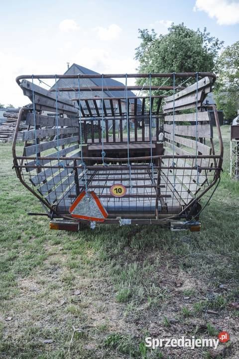 Wyprzedaż gospodarstwa przyczepa zbierająca do wielkopolskie Mosina