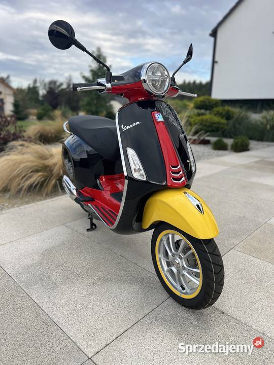 Vespa Primavera 125 Mickey Mouse Limitowana nieuszkodzony Legnica