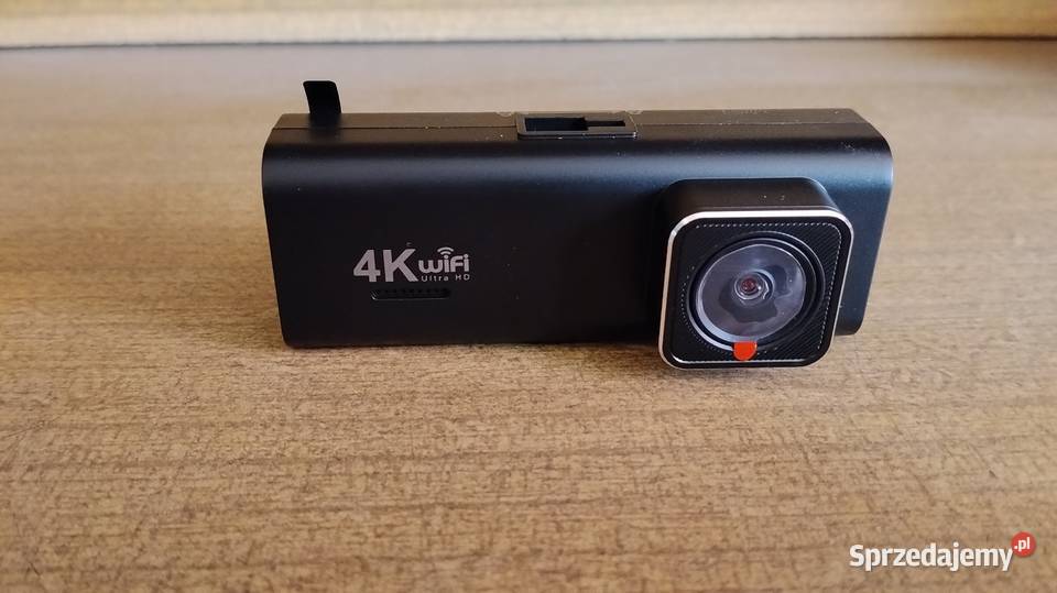 Kamera samochodowa Dash Cam 4k WiFi przód i tył Posługowo