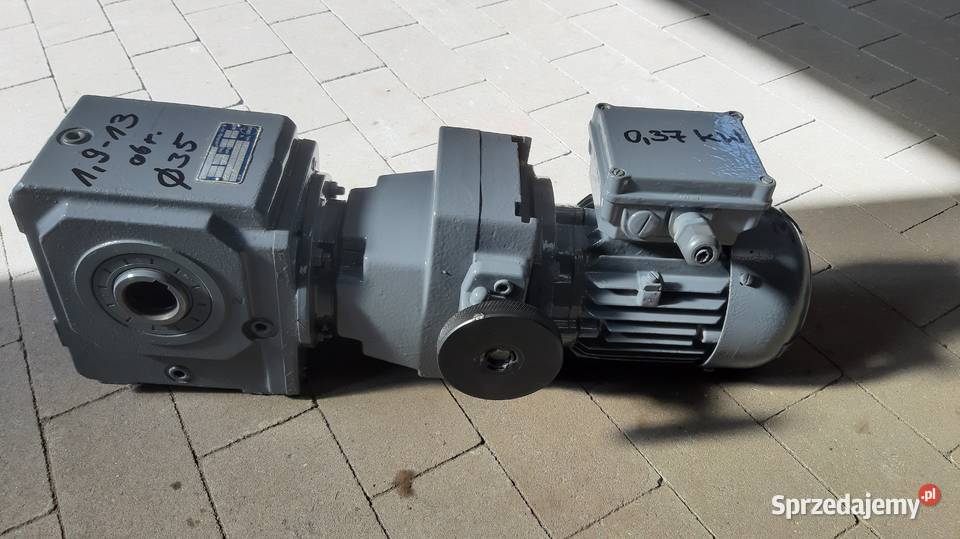 Motoreduktor 037 kW1913 obr Leszno sprzedam