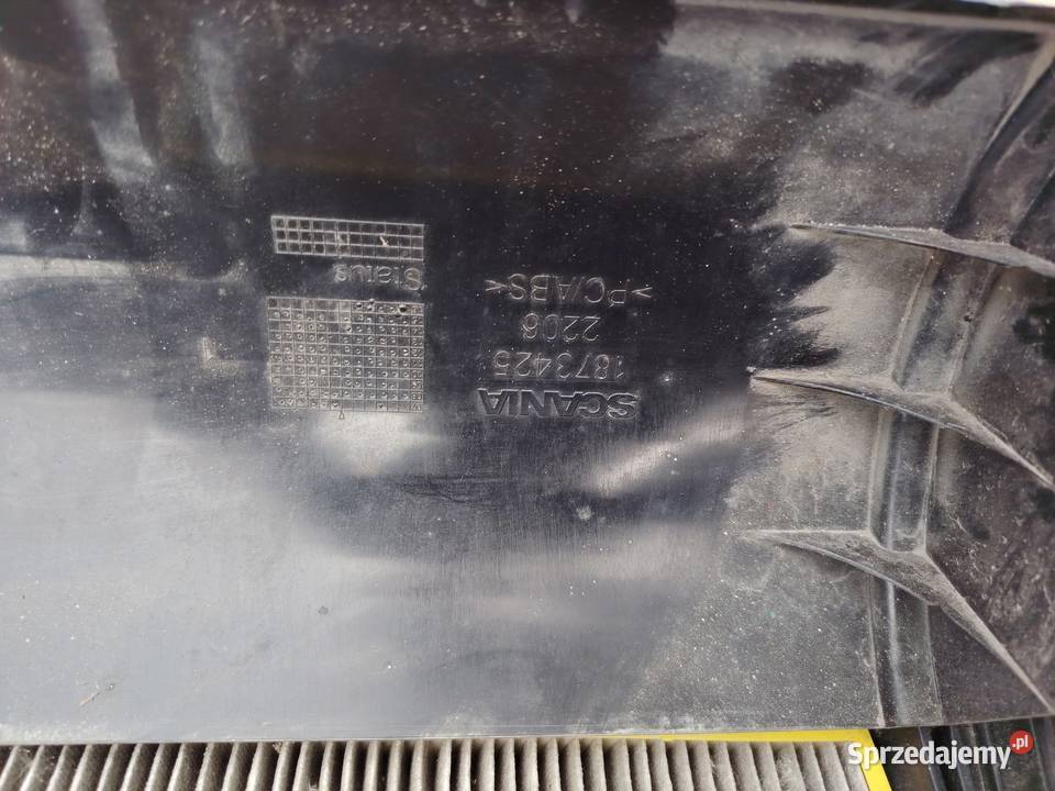 Obudowa osłony nagrzewnicy Scania 1787393 świętokrzyskie Staszów sprzedam