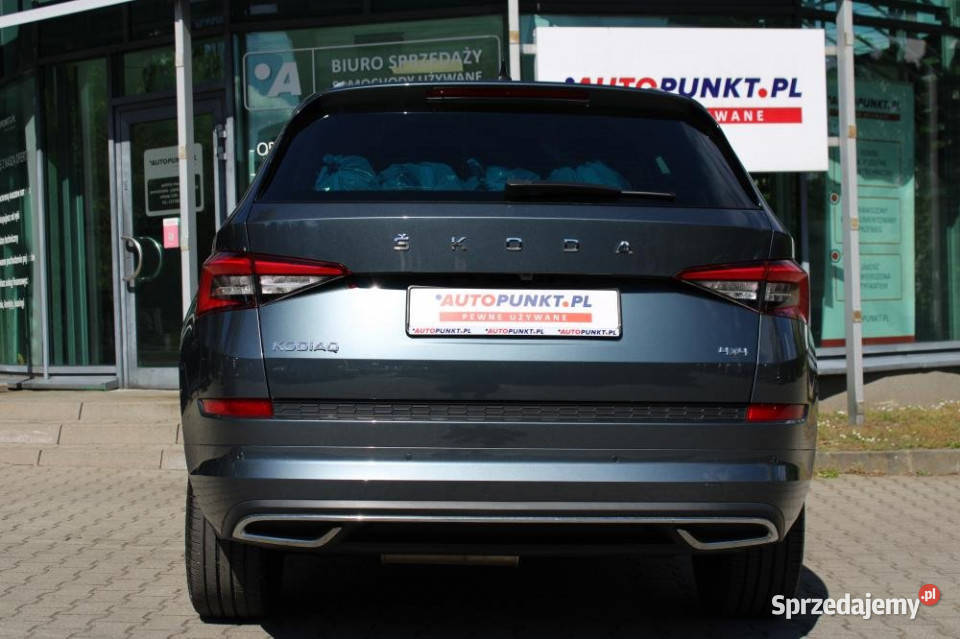 Skoda Kodiaq 2021r IWŁ ASO FV 23 AndroidCarPlay Kodiaq Chorzów sprzedam