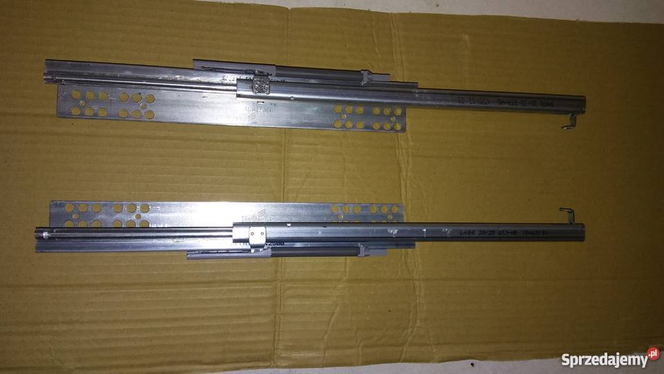 Prowadnice do szuflad 400 mm HETTICH cichy domyk Bydgoszcz