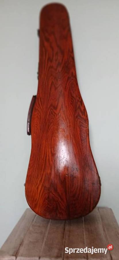 Stary futerał na skrzypce Secesja