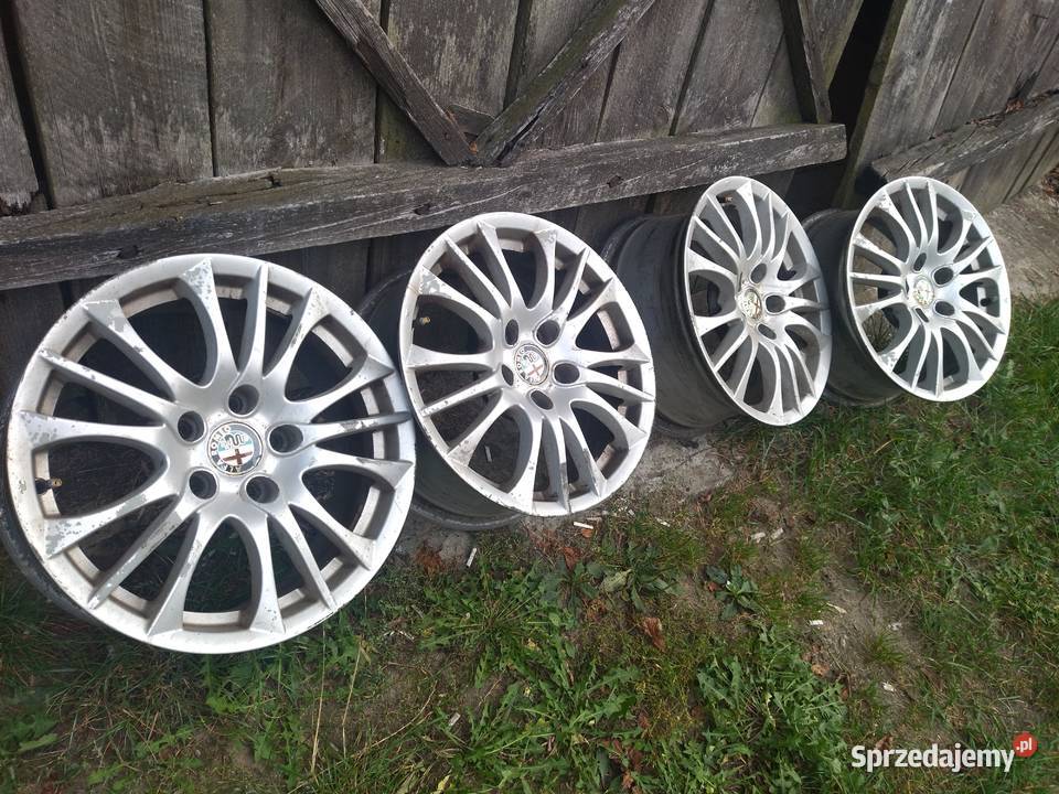 Felgi aluminiowe 16 5x110 Alfa Romeo 159 Stare Płudy sprzedam