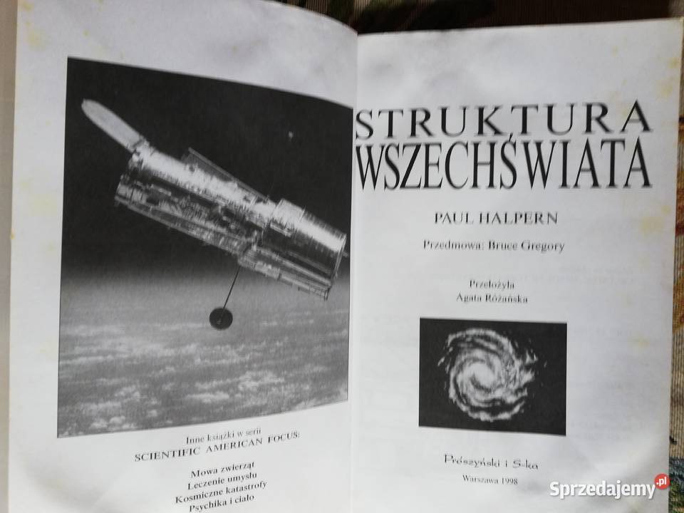 Struktura Wszechświata Paul Halpern Kraków sprzedam