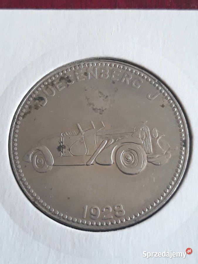 Żeton Shella Duesenberg J 1928 r Konin