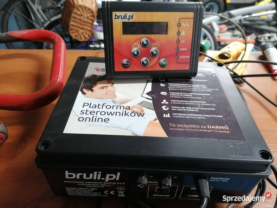 Piec kocioł 12kw podajnik sterownik Bruli Gać
