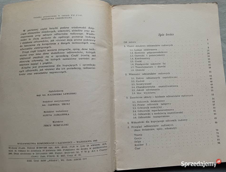 Włodzimierz Trusz Poznaj odbiorniki radiowe WKŁ Koźminek