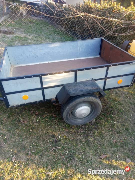 Przyczepka samochodowa mało używana 1 Pozostałe Kraczkowa