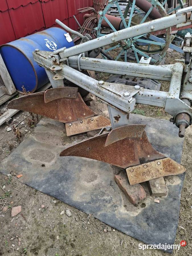 Pług 2skibowy nieuszkodzony Brzeziny