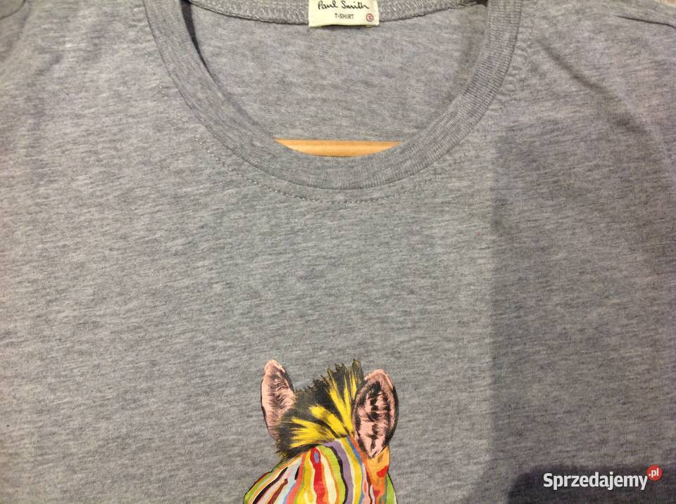 T Shirt Koszulka Męska PAUL SHMITH S Motyw Nowa Sól