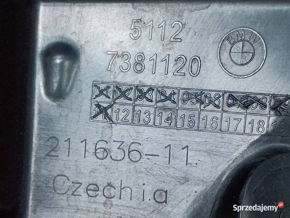BMW X1 F48 F49 ŚLIZG MOCOWANIE ZDERZAKA PRAWY wielkopolskie sprzedam