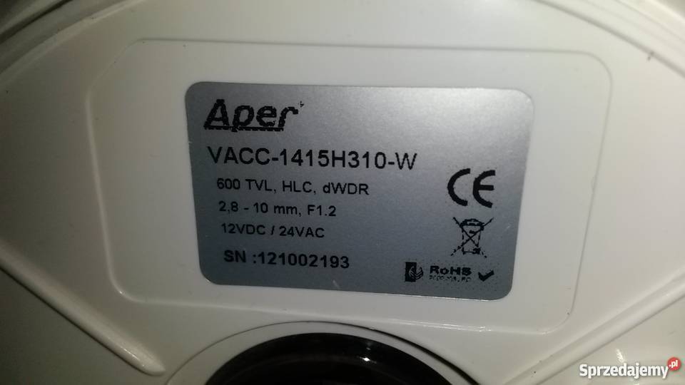 Kamera APER VACC 1415H310