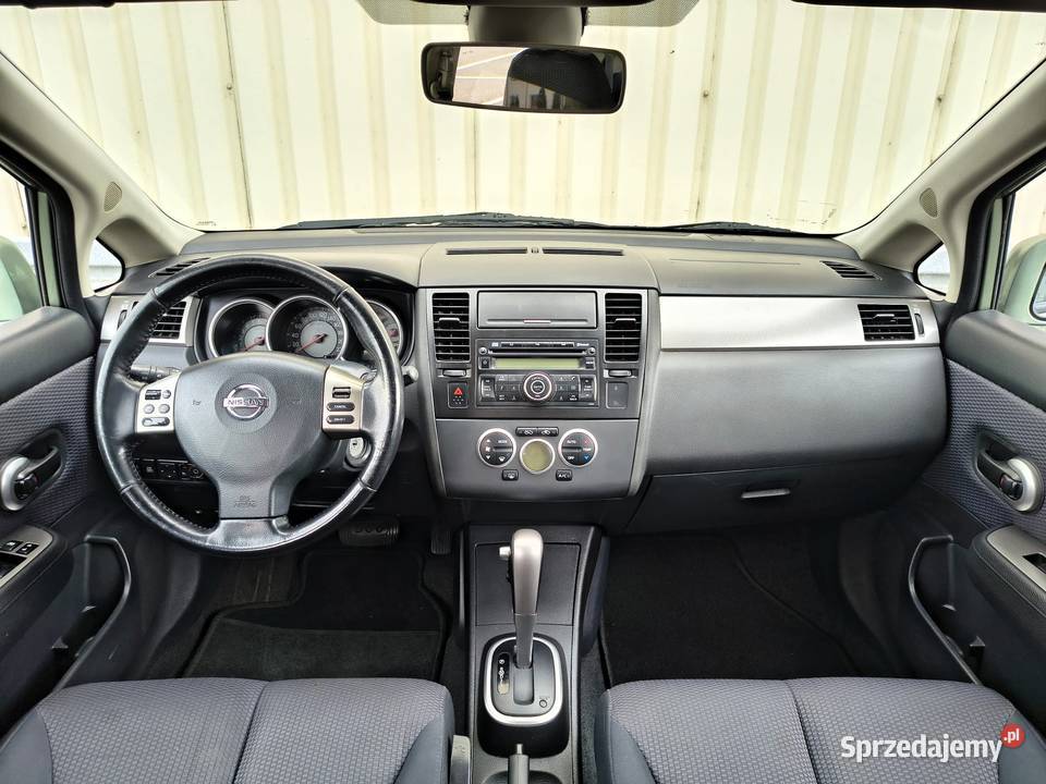 Nissan Tiida 16 z LPG Automat Klimatronik kurtyny powietrzne Warszawa