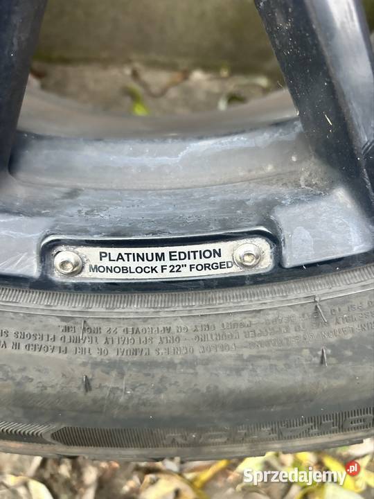 4 felgi Brabus style 22 z oponami do MB klasa G Warszawa