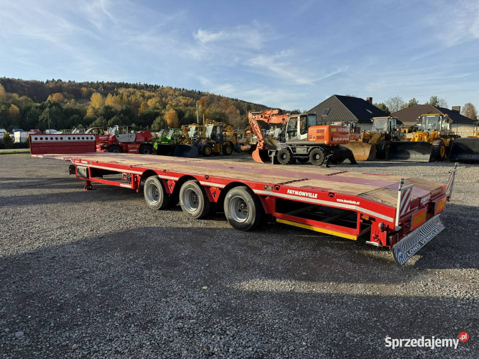 niskopodwoziowa Faymonville Niskopodłogowa Widełki