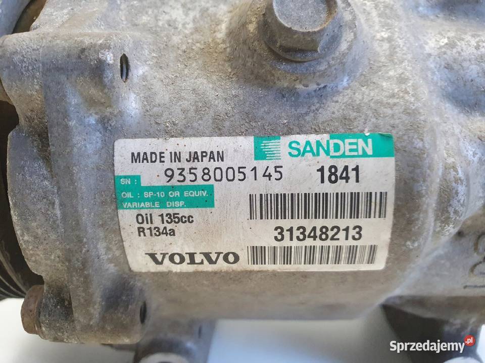 Volvo V60 S60 II 16 D2 SPRĘŻARKA KLIMATYZACJI lubelskie