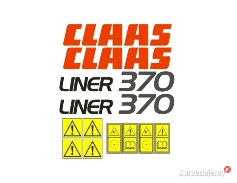 Naklejki oklejenie naklejka CLAAS LINER 370 mazowieckie sprzedam