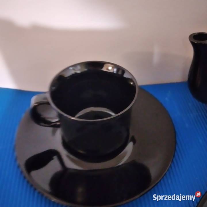 ceramika Tułowice PRL czarny Bukowno sprzedam