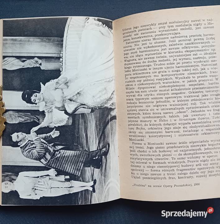 Witold Rudziński Moniuszko PWM 1987 r Wydanie V wielkopolskie Koźminek