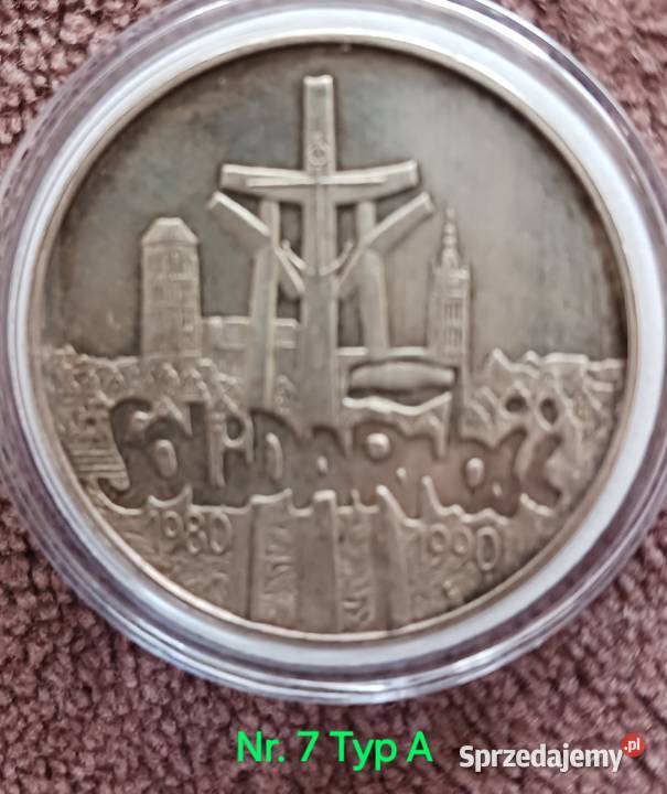 100 000 Solidarność 1990 r Typ A 7 oryginał Konin