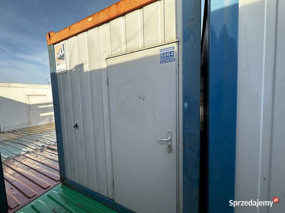 KONTENER BIUROWY SOCJALNY CONTAINEX 256
