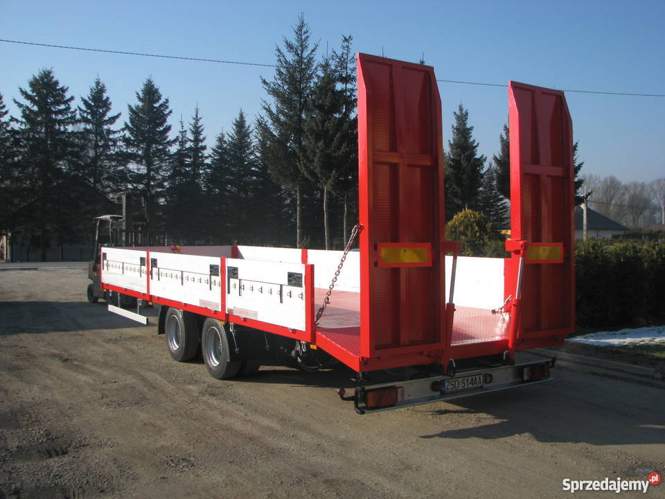 Przyczepa tandem niskopodwoziowa podkarpackie