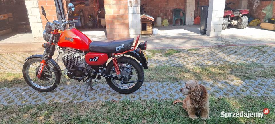 MZ ETZ 251 100km Gózd Lipiński