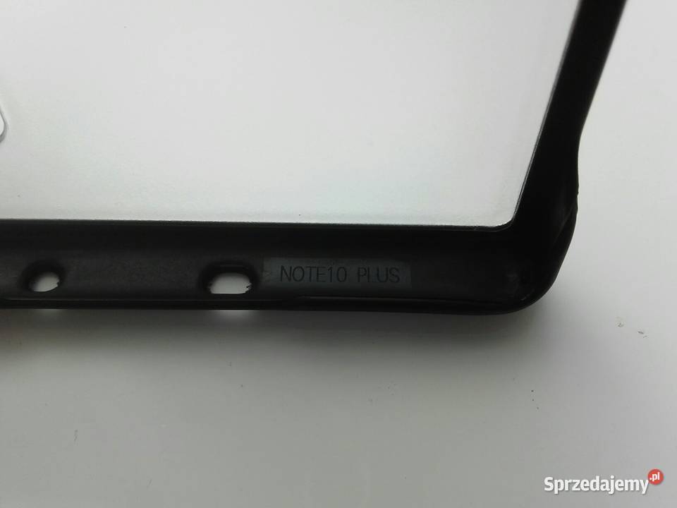 Etui Galaxy Note10 przezroczysty tył z brzegiem Bydgoszcz