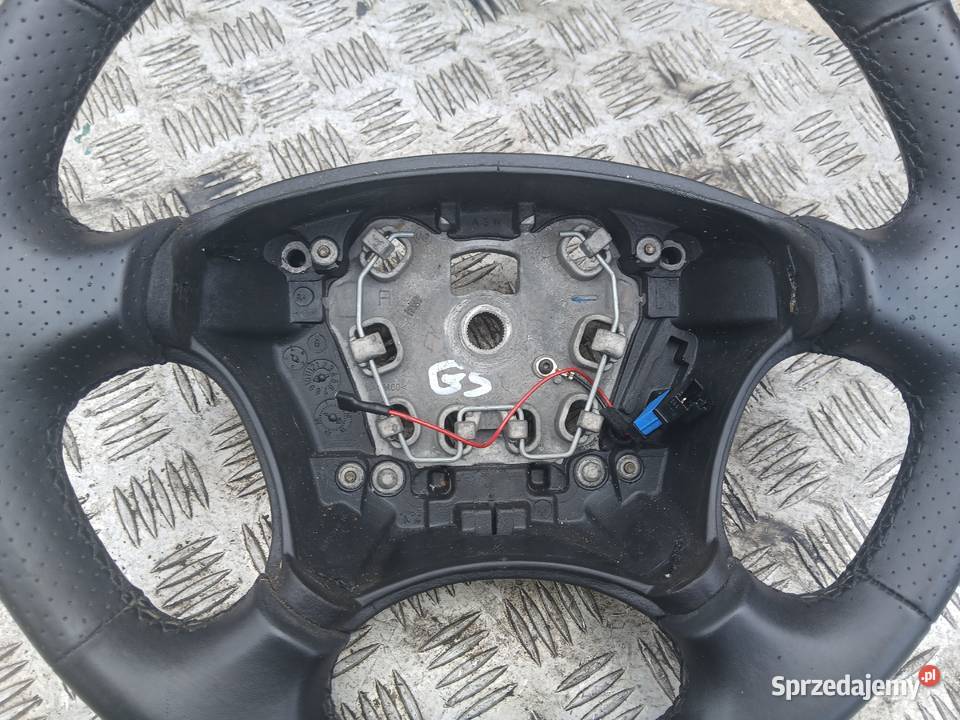 Kierownica skórzana poduszka airbag Peugeot 407 Radłów sprzedam