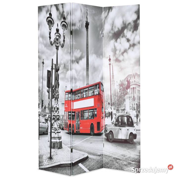 vidaXL Składany parawan 120 x 170 londyński mazowieckie Warszawa