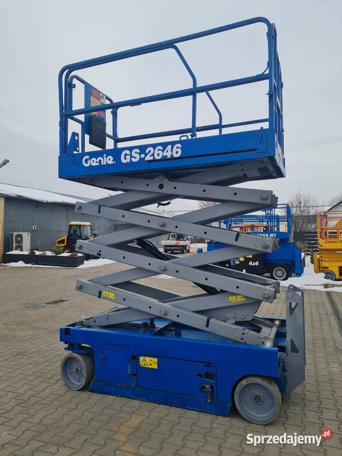 Podnośnik elektryczny nożycowy Genie GS2646 2008 Dąbrowa Tarnowska