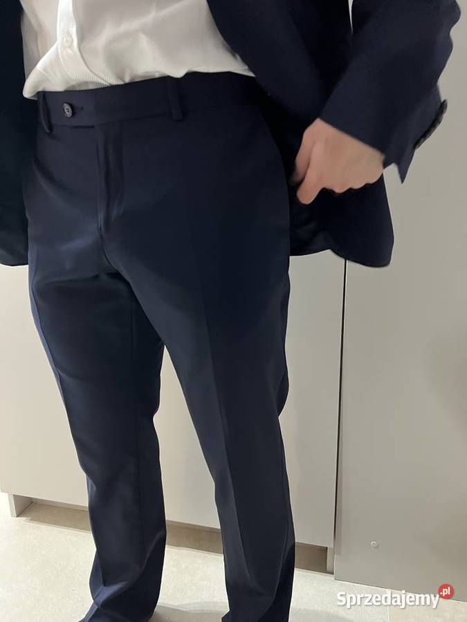 Garnitur granatowy Vistula Welna gladki