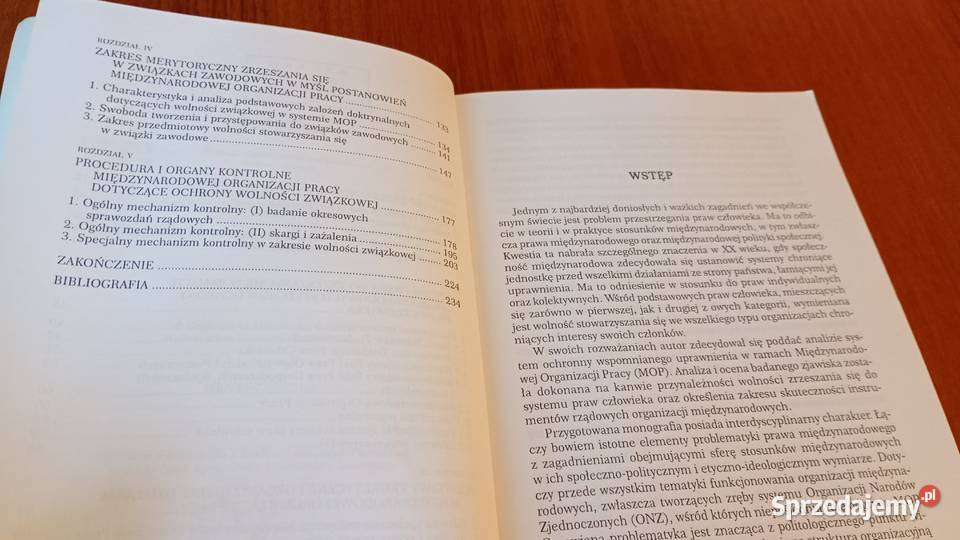 Międzynarodowa Organizacja Pracy geneza Gdańsk sprzedam