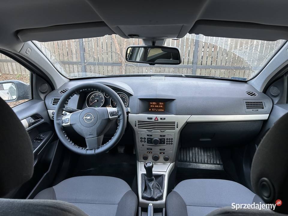 Ładna czarna ASTRA H wersja ECOFLEX wyposażenie Ożarów Mazowiecki