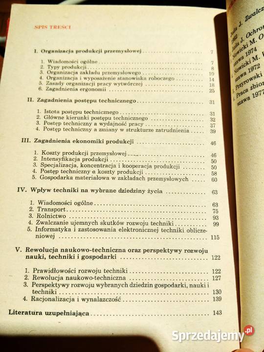 Wych Techniczne książki edukacja antykwariaty Warszawa sprzedam