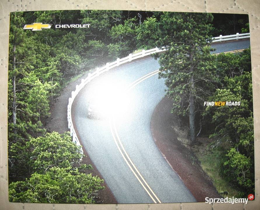 Chevrolet 2014 prospekt katalog Kępice