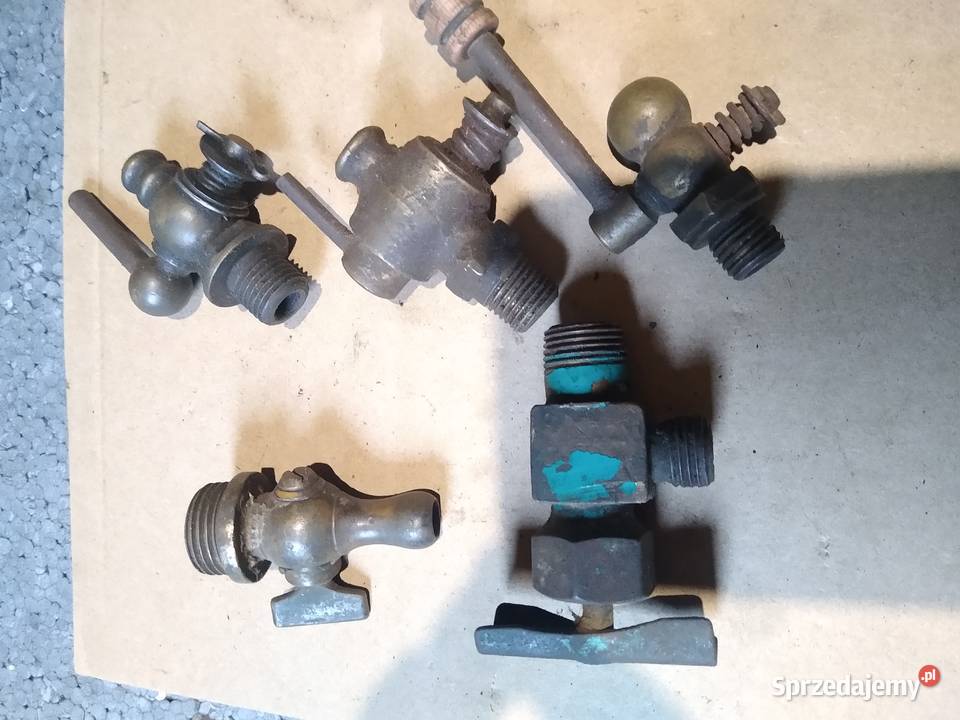 Kraniki mosiężne dekompresor dkw ursus lanz Kruszwica