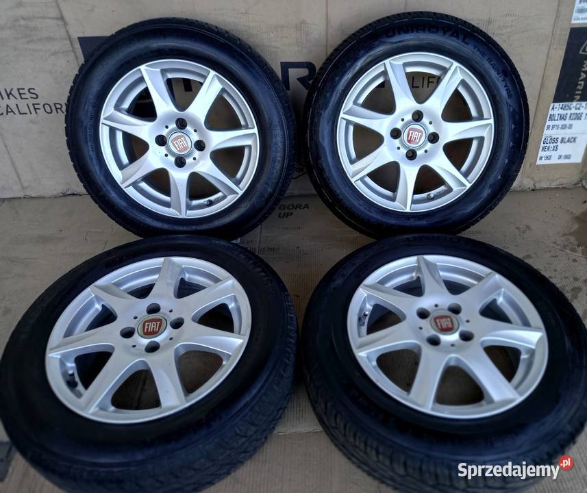 Fiat Punto Felgi Aluminiowe Koła Letnie R15 Tarnowskie Góry