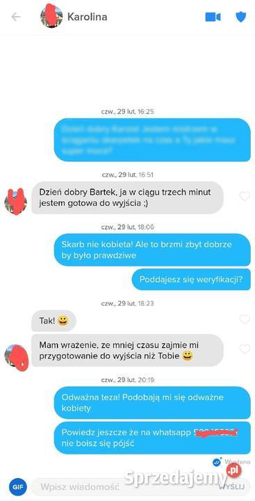 Tinder zacząć rozmowę 69 otwieraczy gotowe Kraków