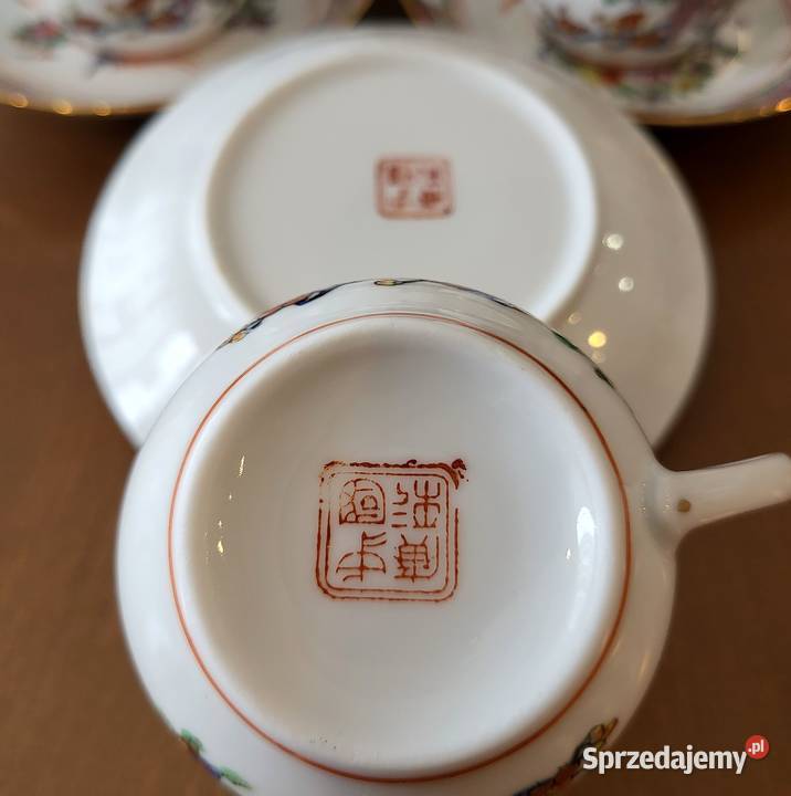 Porcelana chińska zestaw do herbatykawy 6 osób sprzedam