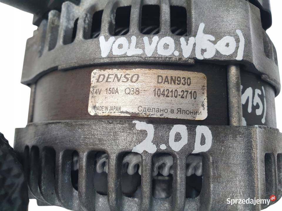 ALTERNATOR Volvo V50 S40 C30 Focus C 20 D TDCi Chełm