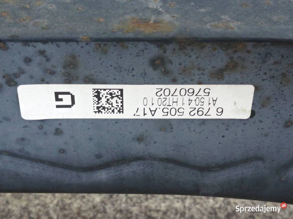 SANKI ZAWIESZENIA TYŁ Bmw Seria 1 II 20112019
