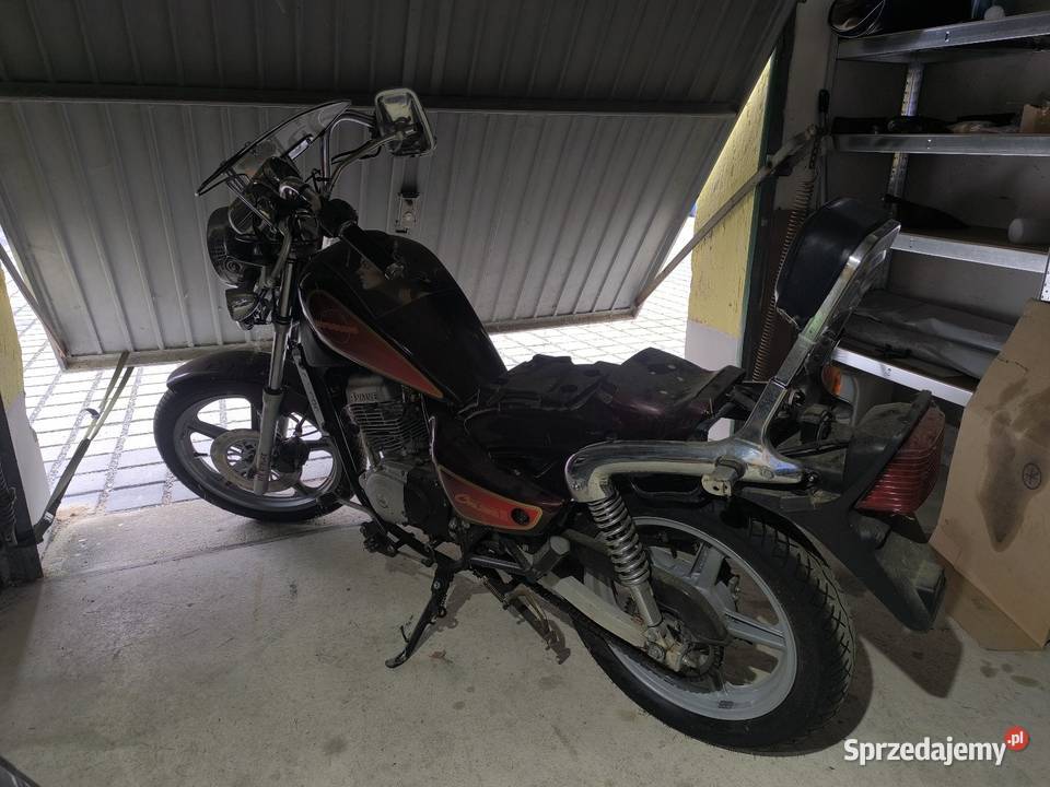 Hyosung GA 125 l chopper w całości na cześci łańcuch Iłowa